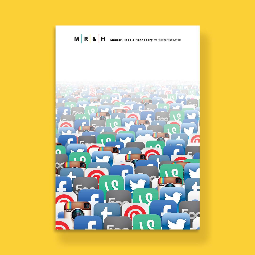 Cover of My Social Media Report for MR&H